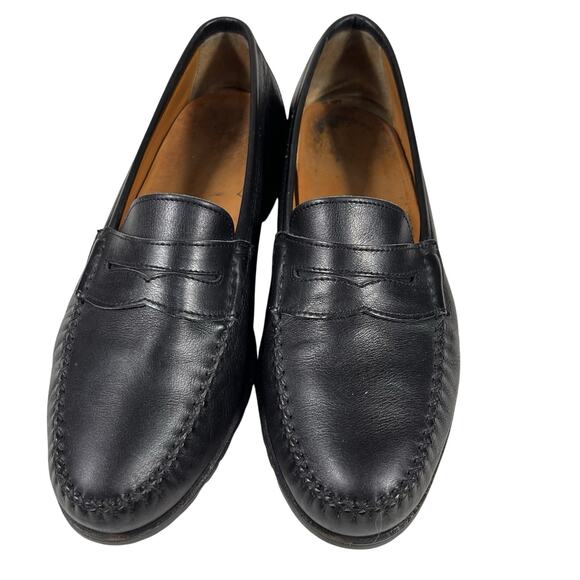 Salvatore Ferragamo Other - SALVATORE FERRAGAMO‎ Mens Black Classic Penny Loafers Size 9 EE